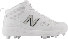 Бутсы New Balance 3000v6 Big Kid Rubber Molded Synthetics &apos;White&apos;, белый