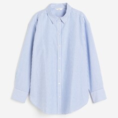 Рубашка H&amp;M Oxford, синий H&M