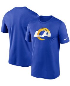 Мужская футболка Royal Los Angeles Rams Logo Essential Legend Performance Nike