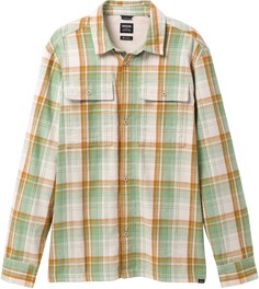 Фланелевая рубашка Glover Park на подкладке - Мужская prAna, хаки