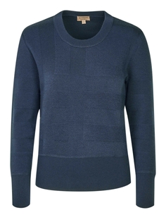 Пуловер Burberry, темно-синий
