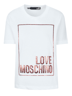 Топ Love Moschino, белый