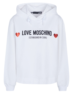 Пуловер Love Moschino, белый