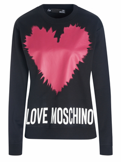 Пуловер Love Moschino, черный