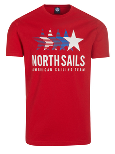 Футболка North Sails, красный