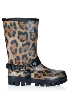 Ботинки Dolce &amp; Gabbana, леопардовый