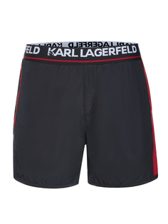 Плавки Karl Lagerfeld, черный/красный
