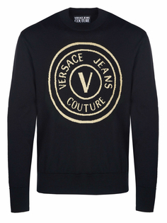 Пуловер Versace Jeans Couture, шварц золото