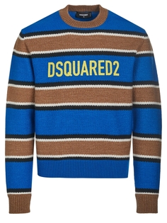 Пуловер Dsquared2, синий