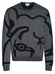 Пуловер Kenzo, серый