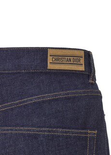Расклешенные джинсы Dior, синий
