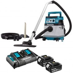 Аккумуляторный пылесос Makita DVC157LZX3 SET с набором