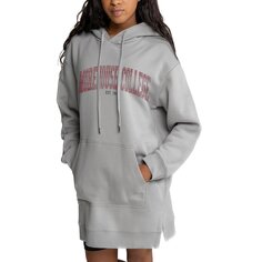 Платье-худи Gameday Couture Morehouse Maroon Tigers, серый