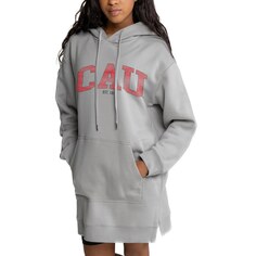 Платье-худи Gameday Couture Clark Atlanta University Panthers, серый