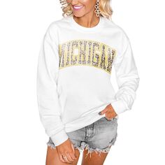 Толстовка Gameday Couture Michigan Wolverines, белый