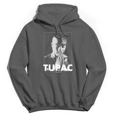 Мужская толстовка с капюшоном Tupac Praying Hands Licensed Character