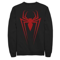 Мужской флисовый пуловер с рисунком Marvel Spider-Man Icon
