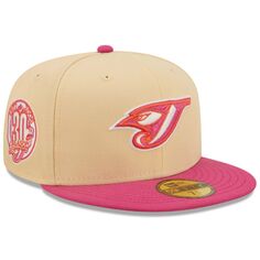 Мужская шляпа New Era оранжево-розовая Toronto Blue Jays 30th Season Mango Passion 59FIFTY