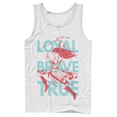 Мужская майка Disney Mulan Loyal Brave True