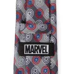 Мужской галстук с персонажами Marvel