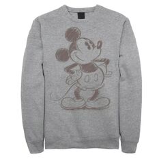 Мужской оригинальный свитшот Disney Mickey Mouse Pencil Sketch