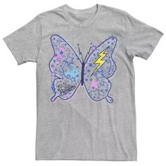 Мужская футболка с рисунком бабочки Julie And The Phantoms Licensed Character