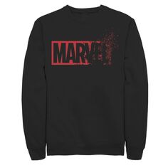 Мужской свитшот с испаряющимся логотипом Marvel Licensed Character