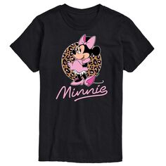 Мужская футболка с леопардовым принтом Disney&apos;s Minnie Licensed Character