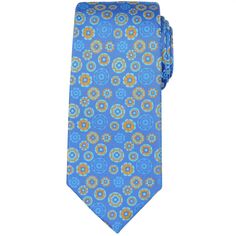 Мужской галстук с геометрическим рисунком на заказ Bespoke