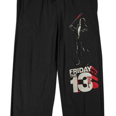 Мужские брюки для сна с логотипом Friday the 13th Licensed Character
