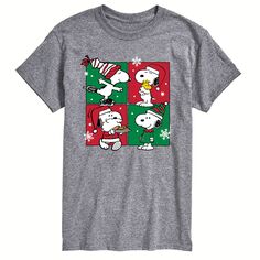 Мужская футболка с рождественской сеткой арахисового цвета Licensed Character