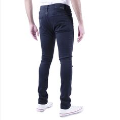 Мужские рваные джинсы узкого кроя с 5 карманами Recess