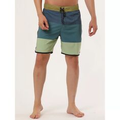 Мужские шорты Полосатые пляжные шорты Цветные шорты для серфинга Lars Amadeus