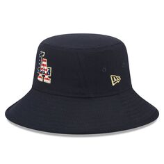 Мужская панама New Era Navy Los Angeles Dodgers 2023 Четвертое июля