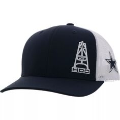 Мужская темно-синяя кепка HOOey Dallas Cowboys HOG Trucker Snapback