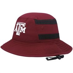 Мужская панама adidas Maroon Texas A&amp;M Aggies 2021 Sideline AEROREADY