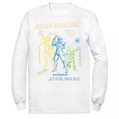 Мужская футболка «Звездные войны: Войны клонов» с рисунком «Солдаты клонов» Star Wars