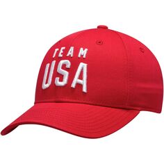Мужская регулируемая кепка с новым логотипом Red Team USA Outerstuff