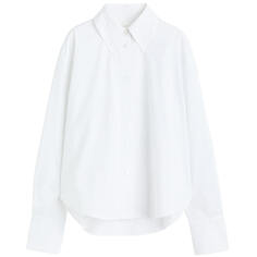 Рубашка H&amp;M Cotton, белый H&M