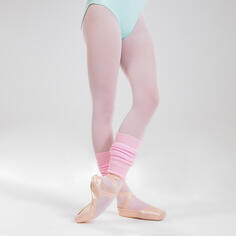 Танцевальные гетры балет и современный танец для девочек розовые STAREVER, розовый кварц