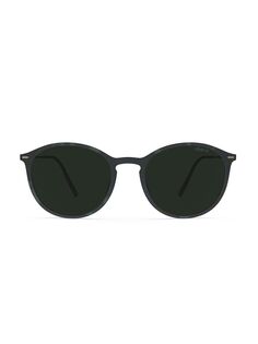 Круглые солнцезащитные очки Sun Lite Fuschl 51MM Silhouette, зеленый