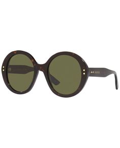 Солнцезащитные очки унисекс, GG1081S Gucci, коричневый
