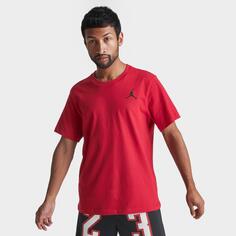 Мужская футболка с вышитым логотипом Jordan Jumpman, красный