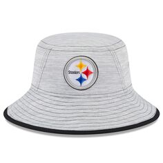 Панама New Era Pittsburgh Steelers, серый