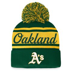Шапка Fanatics Branded Oakland Athletics, зеленый