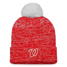 Шапка Fanatics Branded Washington Nationals, красный