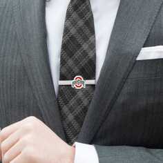 Галстук Cufflinks Ohio State Buckeyes