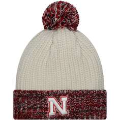 Шапка New Era Nebraska Huskers, кремовый