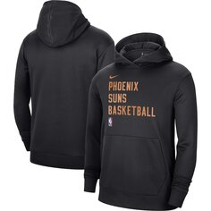 Пуловер с капюшоном Nike Phoenix Suns, черный