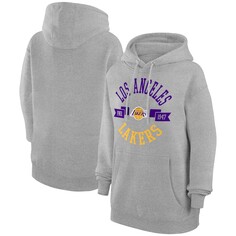 Пуловер с капюшоном G-III 4Her by Carl Banks Los Angeles Lakers, серый